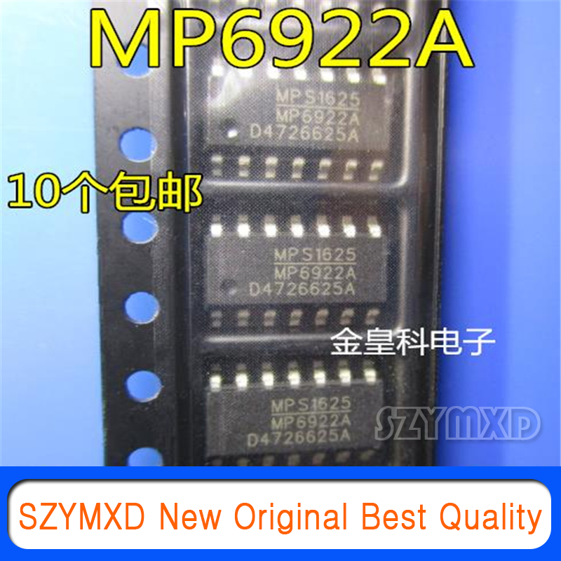 10 개/몫 새로운 원본 MP6922A MP6922AGS MP6922AGS-LF-Z 전원 관리 칩 SOP-14 재고